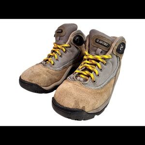 Hi-Tec Altitude Lite  Mid Hiking Work Boots Brown  Waterproof Leather Women's 8